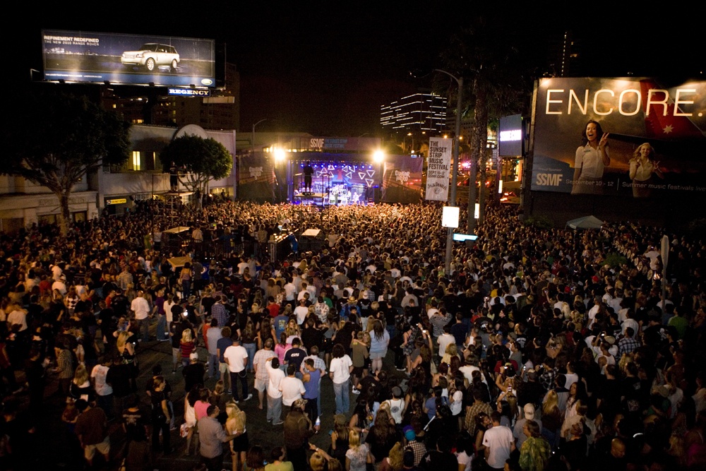 Sunset Strip Music Festival Celebrates Successful Street Closure With 10,000 Attendees!
