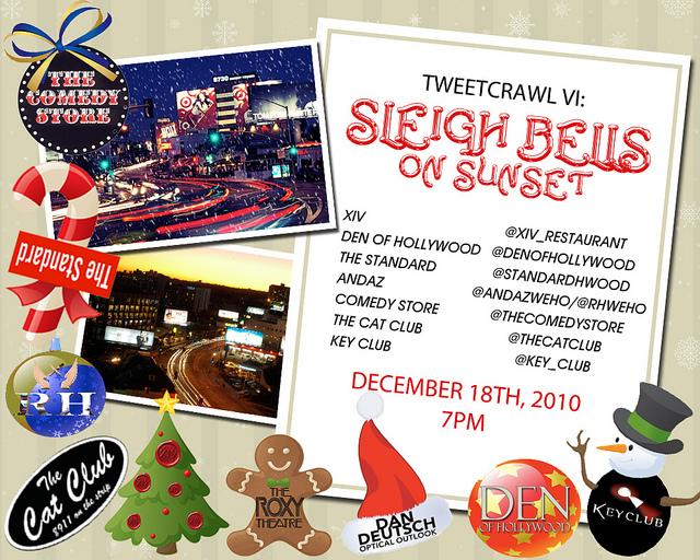 TweetCrawl VI: Sleigh Bells On Sunset – Guaranteed To Be More Fun Than Watching FOX News With Your Grandparents