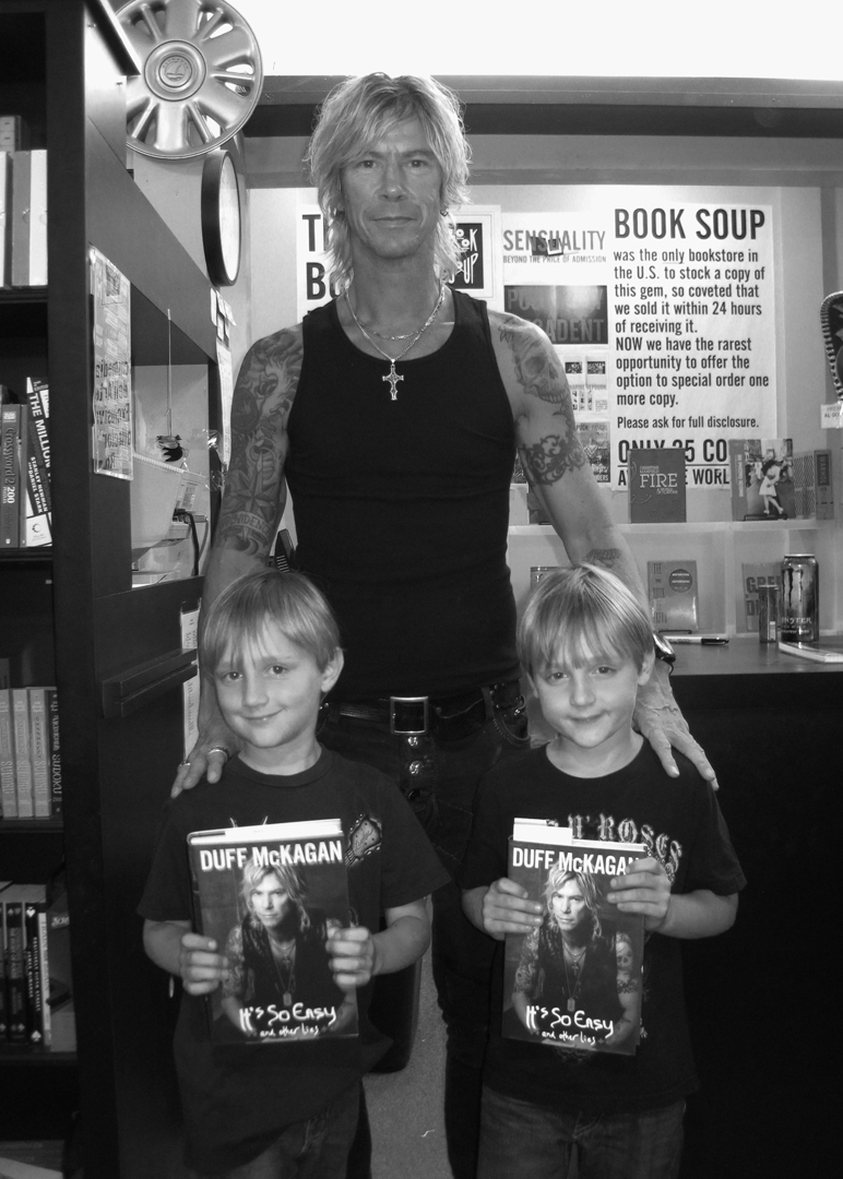 Duff McKagan Hits The Books