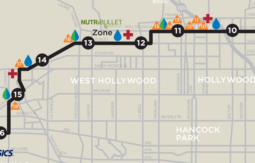 West Hollywood And The Sunset Strip Welcome LA Marathon March 17
