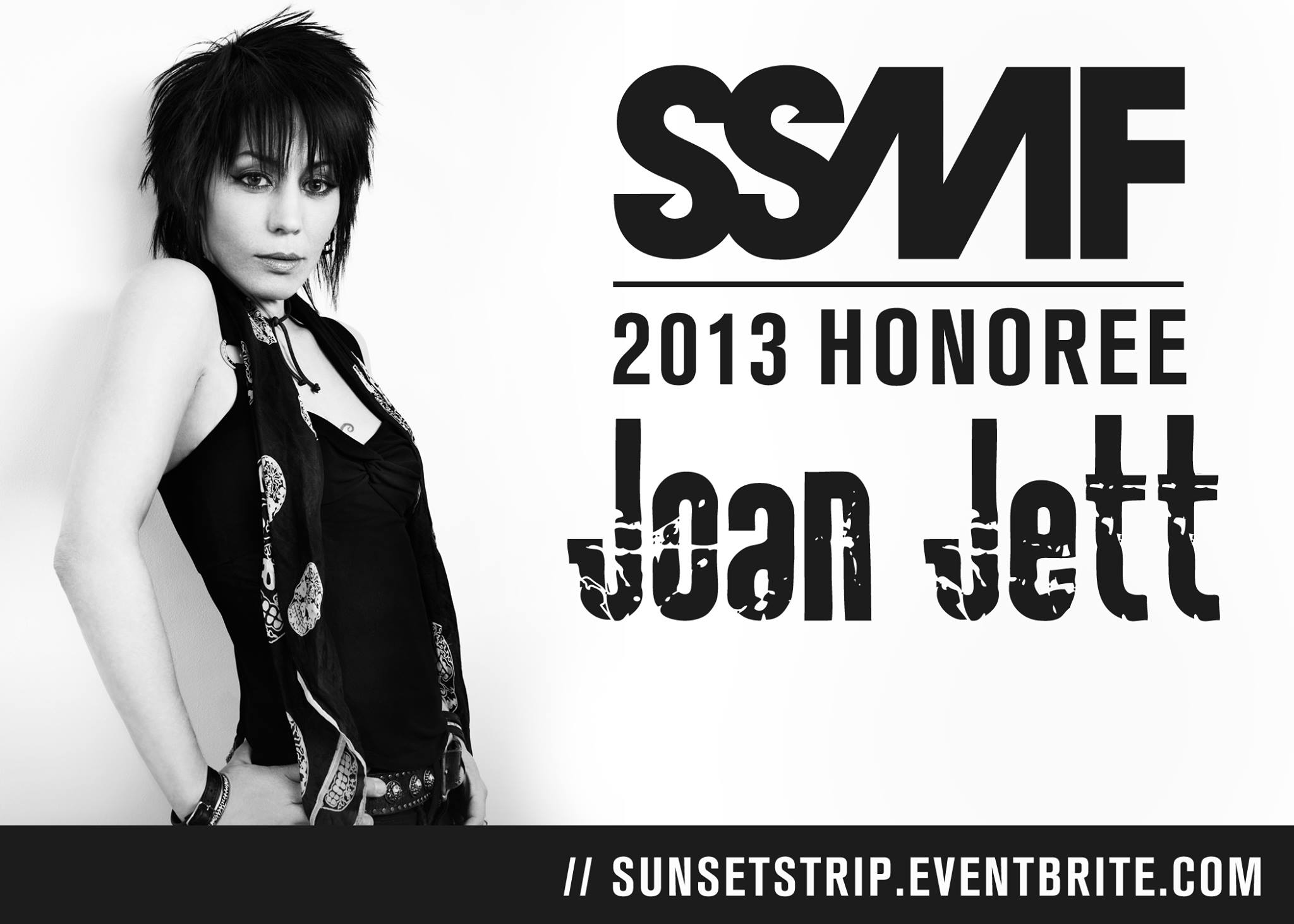 Joan Jett Named 2013 Sunset Strip Music Festival Honoree!