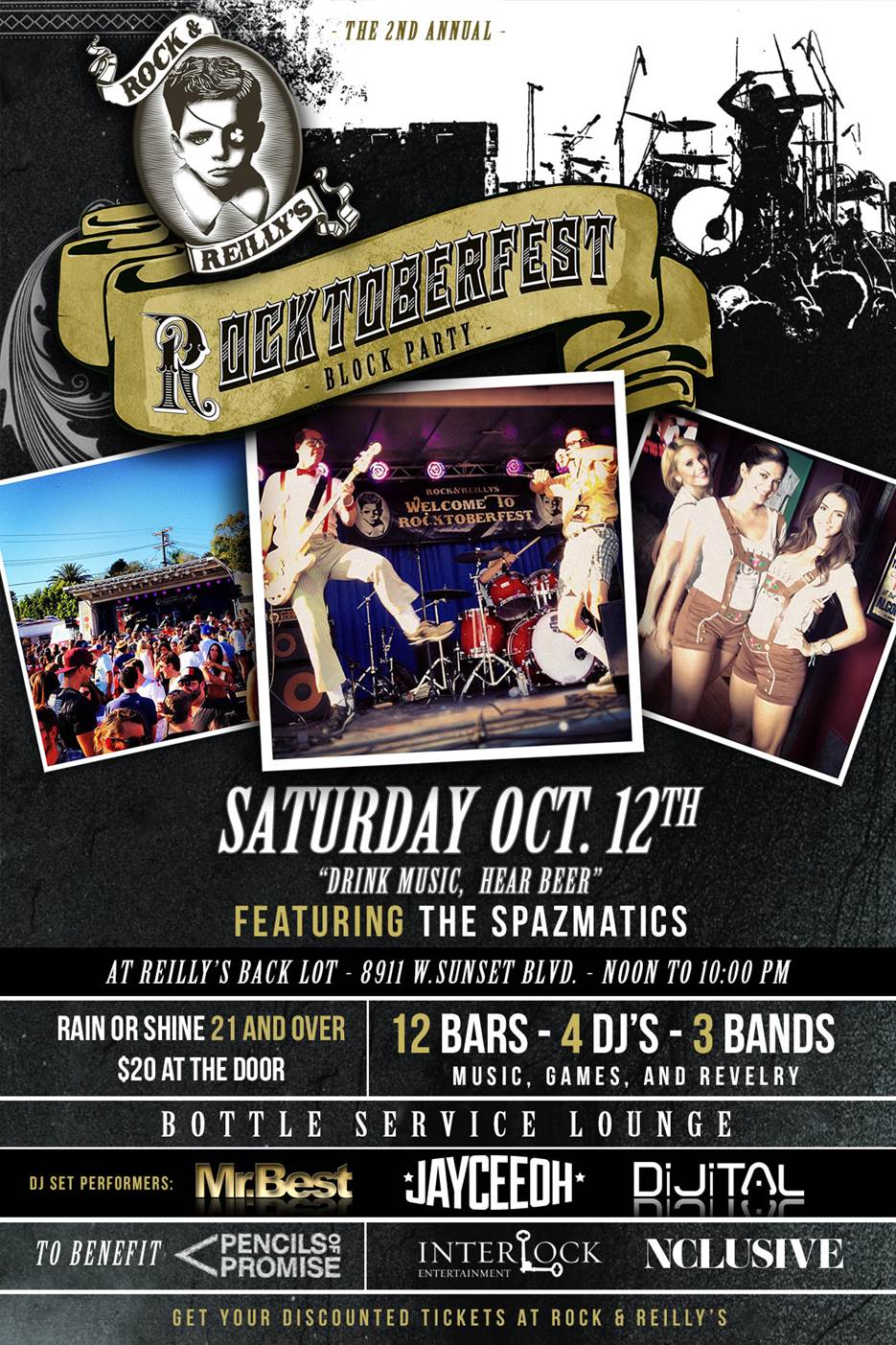 Rock Into October With Rock & Reilly’s