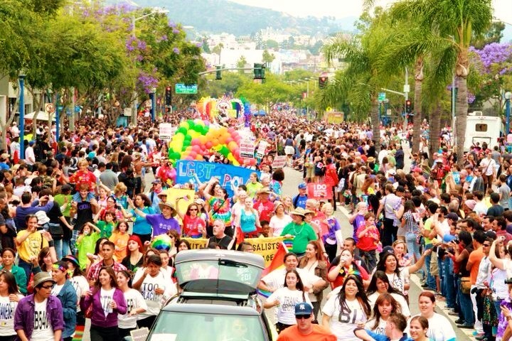 THE SUNSET STRIP SHOWS ITS PRIDE