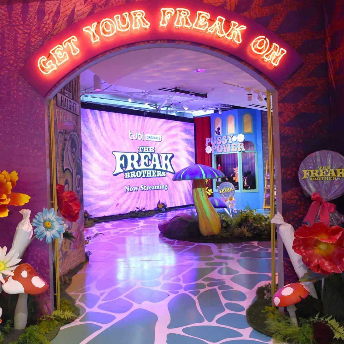 “The Freak Brothers”  Psychedelic Pop-Up at Fred Segal