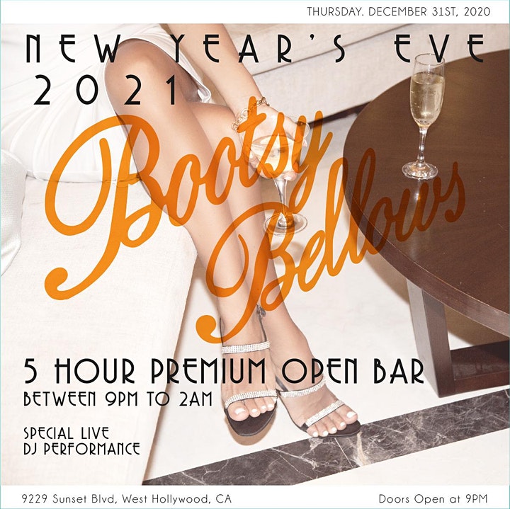 Bootsy Bellows 60s glam New Year’s Eve Bash